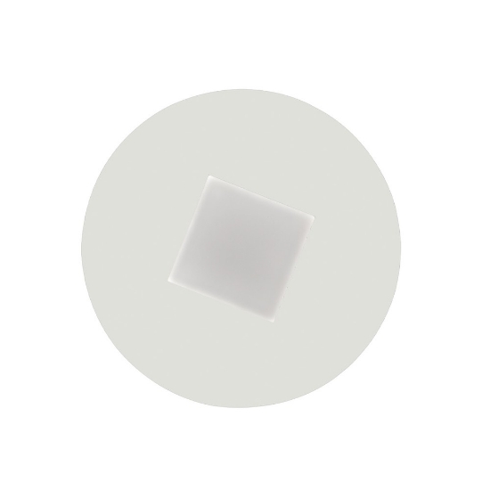 Plafoniera led 26w cct 3000k 4000k moderna tonda bianca 50cm