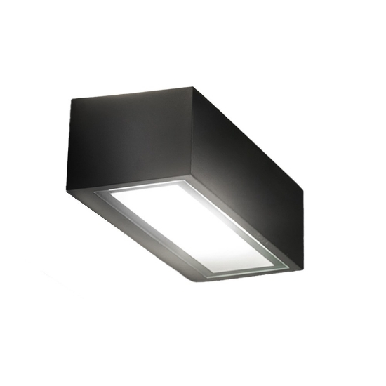 Applique da esterno moderna antracite ip54 26cm