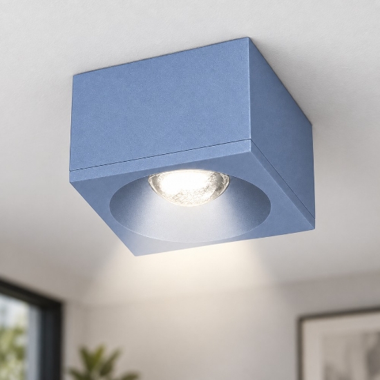 Faretto led 10w 3000k da soffitto moderno quadrato carta da zucchero
