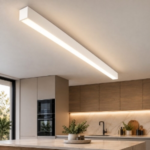 Perenz plafoniera moderna grid bianca led 40w cct 3000k 4000k 6000k dimmerabile