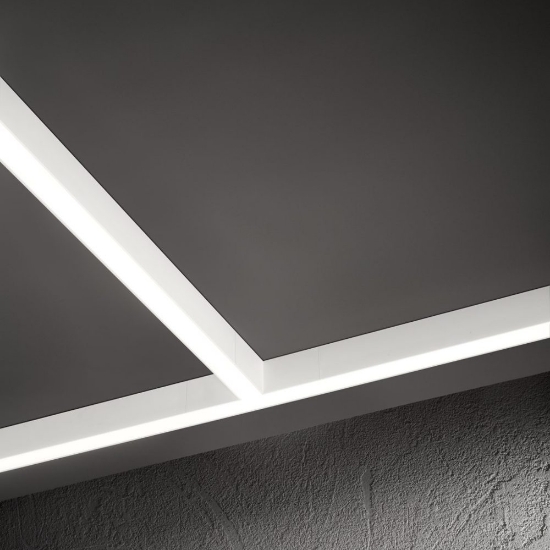 Accessorio giunto a t bianco per collezione perenz grid