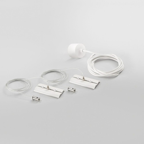 Perenz grid accessorio kit per installazione a sospensione bianca