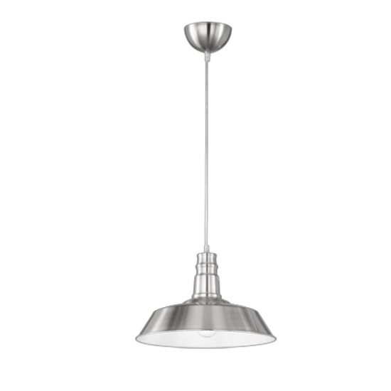 Lampada da cucina pagoda nichel opaco 36cm