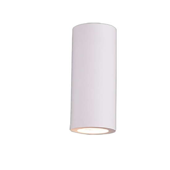 Applique bianca gesso 16cm