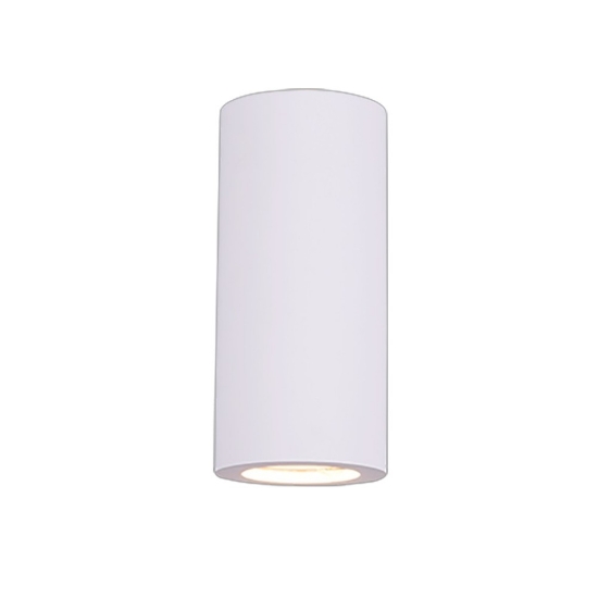 Applique bianca gesso 16cm