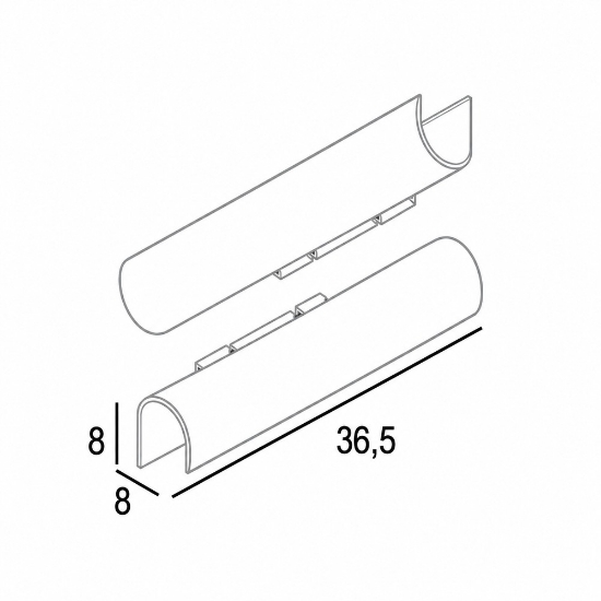 Applique led 20w cct 3000k 4000k da parete moderna bordeaux 37cm