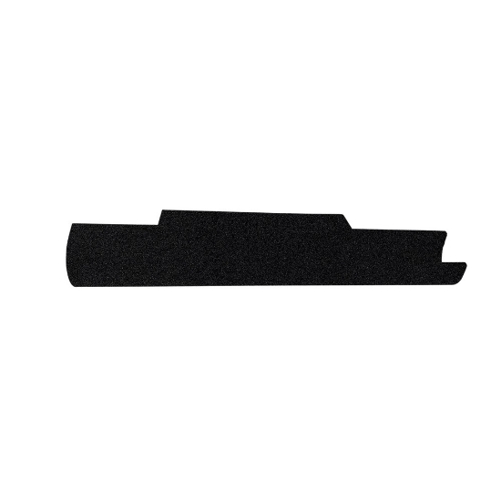 Applique moderna nera da parete led 20w cct 3000k 4000k 37cm