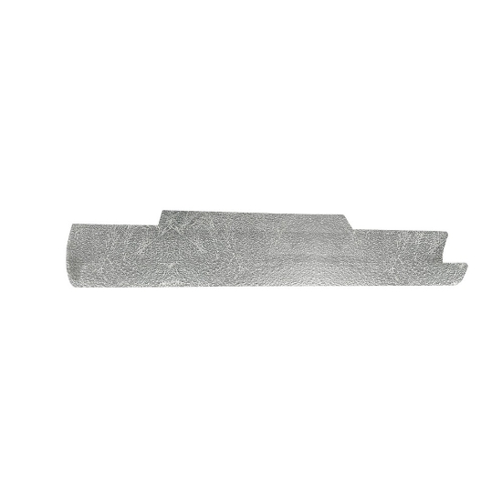 Applique moderna da parete foglia argento led 20w cct 3000k 4000k