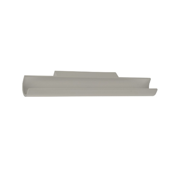 Applique led 20w cct 3000k 4000k moderna da parete tortora 37cm