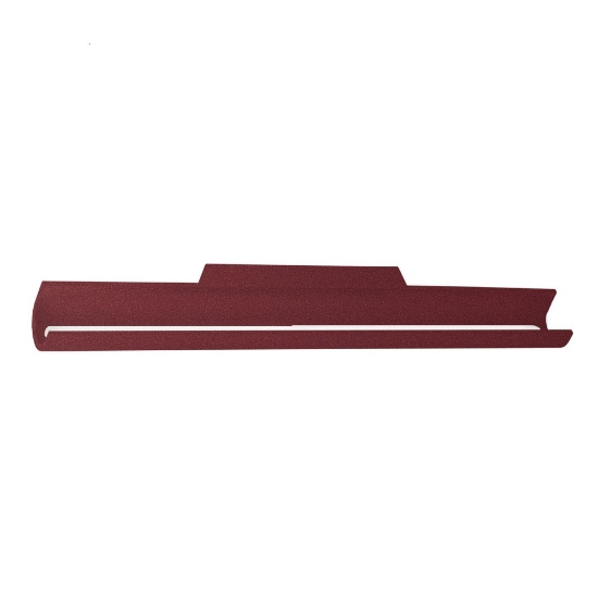 Applique led 28w cct 3000k 4000k da parete moderna bordeaux 53cm