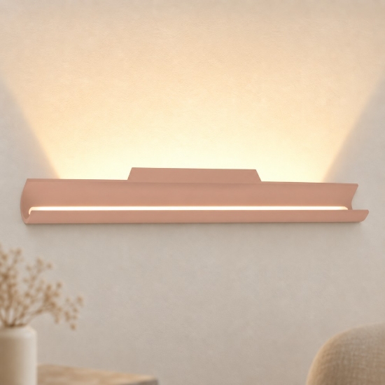 Applique da parete moderna pesca per soggiorno led 28w cct 3000k 4000k