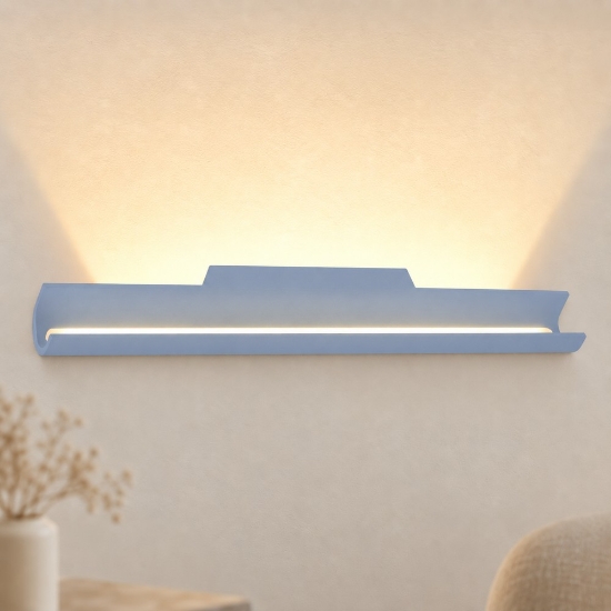 Applique da parete moderna carta da zucchero led 28w cct 3000k 4000k