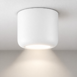 Faretto bianco led 10w cct 3000k 4000k design moderno da soffitto ip44