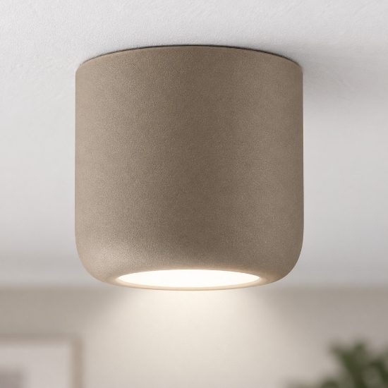 Faretto moderno da soffitto sabbia led 10w 3000k 4000k ip44