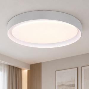 Plafoniera grigio bianco led cct 2700k 6500k con telecomando