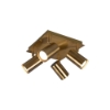 Plafoniera moderna per ingresso ottone antico spot orientabili