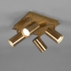 Plafoniera moderna per ingresso ottone antico spot orientabili