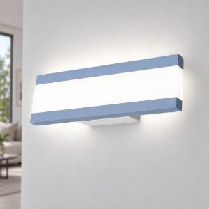 Applique per cucina led 14w cct 3000k 4000k da parete moderna carta da zucchero