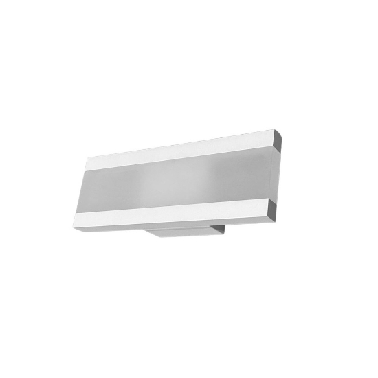 Applique da parete led 14w cct 3000k 4000k 28cm moderna bianca