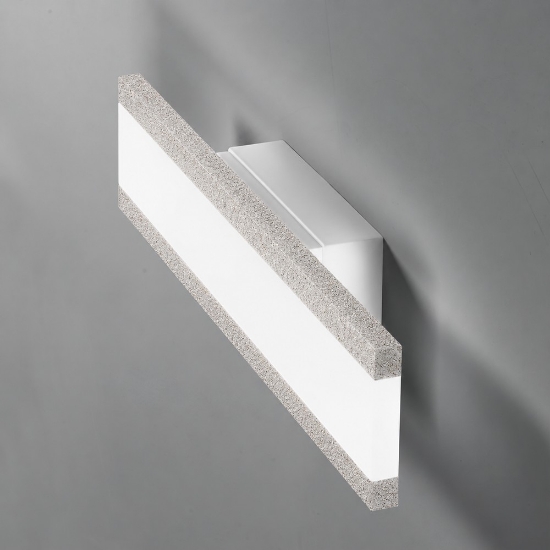 Applique da parete led 14w cct 3000k 4000k moderna effetto muro