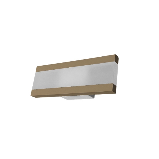 Applique moderna da parete sabbia led 14w cct 3000k 4000k 28cm