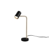 Lampada da scrivania orientabile per studio o ufficio ottone nero