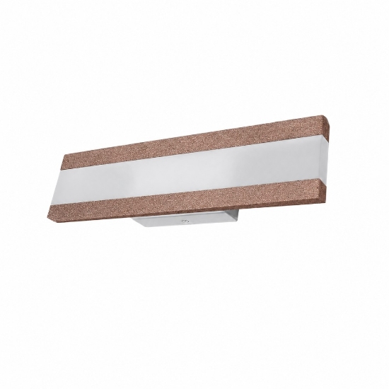 Applique led 22w cct 3000k 4000k moderna da parete oro rosato per soggiorno