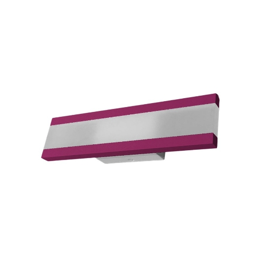 Applique led 22w cct 3000k 4000k moderna da parete per ufficio magenta