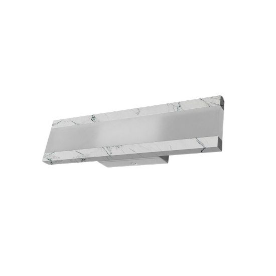 Applique da parete led 22w cct 3000k 4000k moderna marmo bianco