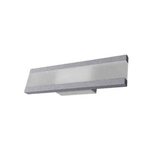 Applique led 22w cct 3000k 4000k moderna grigio perla per soggiorno