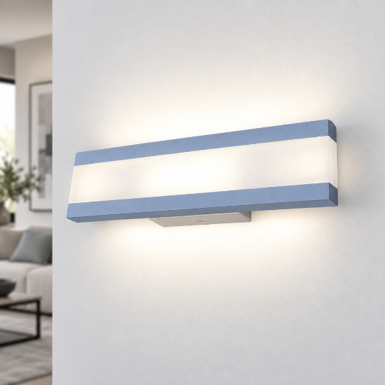 Applique da parete moderna carta da zucchero per ufficio led 22w cct 3000k 4000k