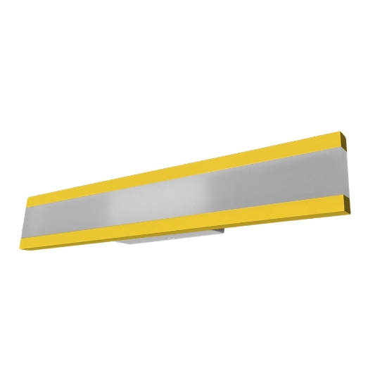 Applique led 34w cct 3000k 4000k moderna da parete giallo girasole per soggiorno