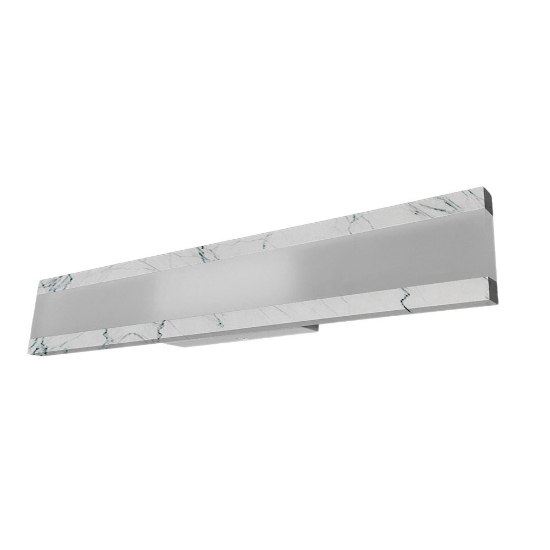 Applique da parete led 34w cct 3000k 4000k marmo bianco per ingresso