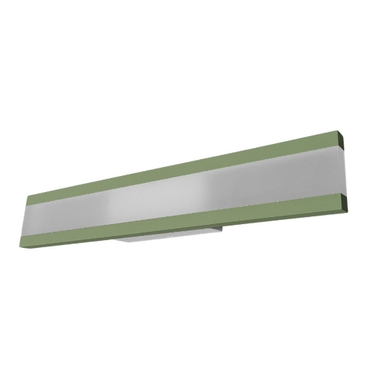 Applique led 34w cct 3000k 4000k da parete verde salvia per ufficio