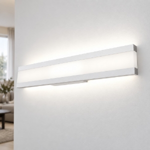 Applique da parete led 34w cct 3000k 4000k moderna bianca per ufficio