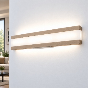 Applique moderna da parete per ingresso sabbia bagnata led 34w cct 3000k 4000k