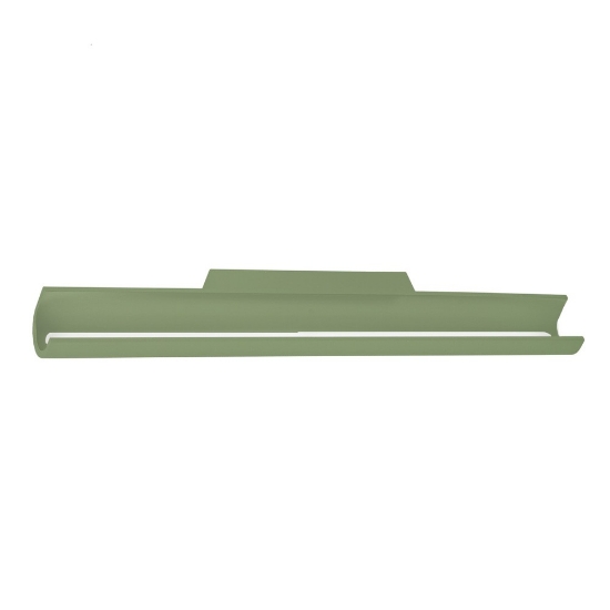 Applique da parete led 28w cct 3000k 4000k 53cm moderna verde salvia