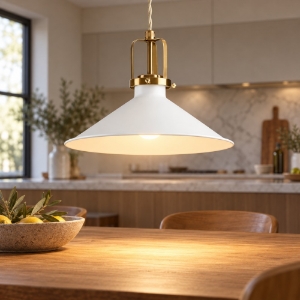 Ideal lux eris-3 sp1 lampadario da cucina bianco