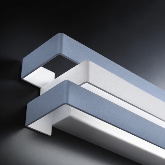 Applique led 12w cct 3000k 4000k carta da zucchero per ufficio