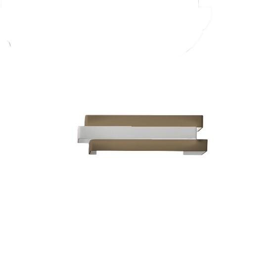 Applique moderna da parete per ingresso sabbia bagnata led 12w cct 3000k 4000k