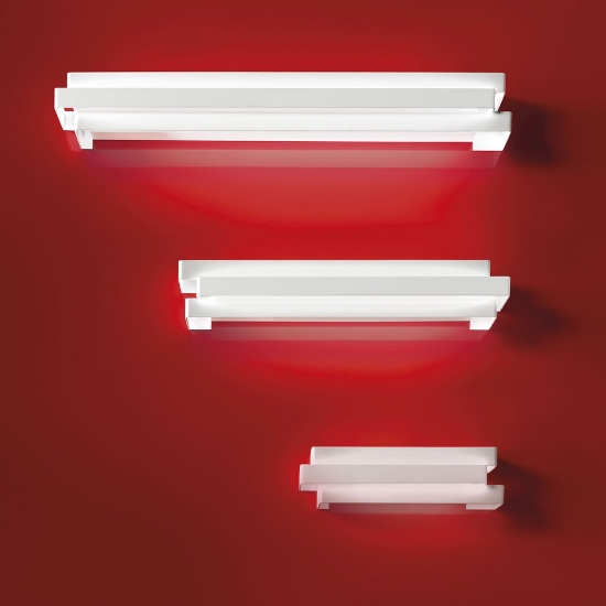 Applique moderna antracite per ufficio da parete led 12w cct 3000k 4000k