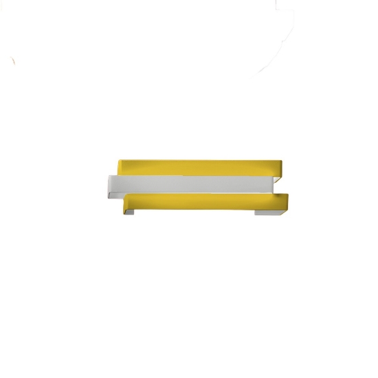 Applique led 12w cct 3000k 4000k da parete giallo girasole per ingresso