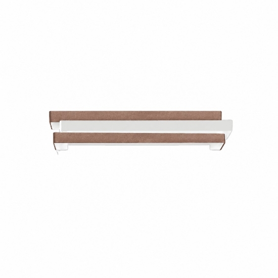 Applique led 18w cct 3000k 4000k moderna da parete oro rosato