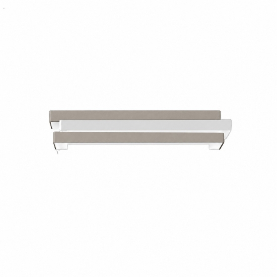 Applique led 18w cct 3000k 4000k moderna da parete per ingresso tortora