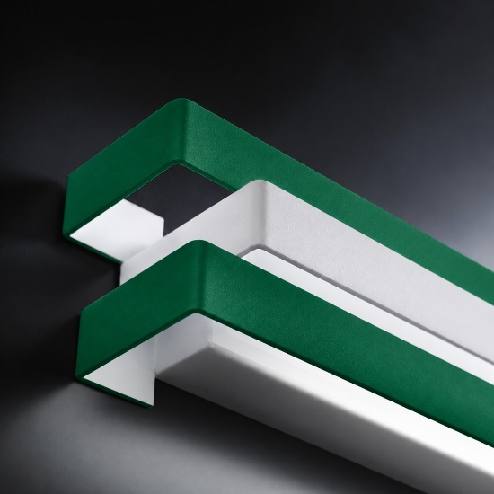 Applique da parete moderna per corridoio verde bosco led 18w cct 3000k 4000k
