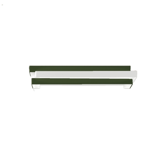 Applique led 18w cct 3000k 4000k da parete moderna per corridoio verde oliva