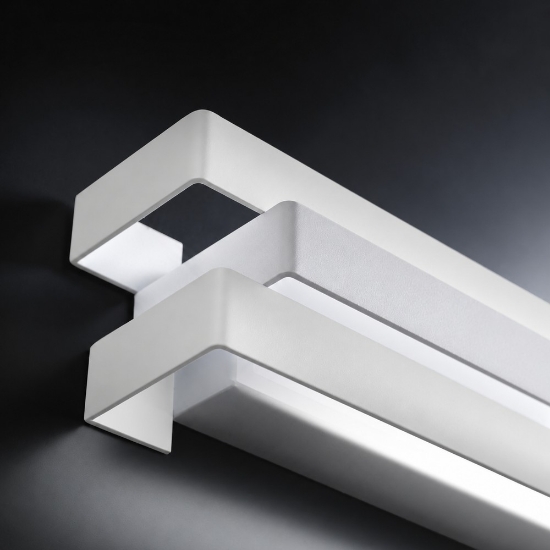 Applique da parete led 18w cct 3000k 4000k moderna bianca per corridoio
