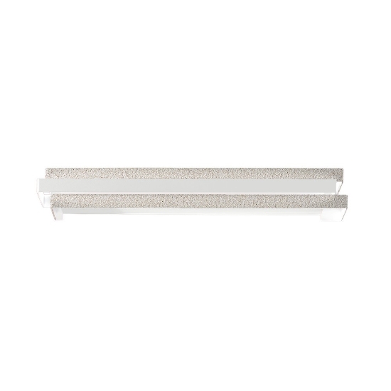 Applique moderna led 24w cct 3000k 4000k 60cm effetto muro