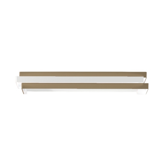 Applique moderna sabbia bagnata led 24w cct 3000k 4000k 60cm