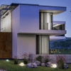 Lampada da terra per giardino led 3000k ip67 con telecomando bianca